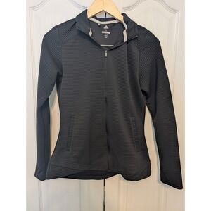 Adidas Women's Long Sleeve Golf Jacket - Black Small